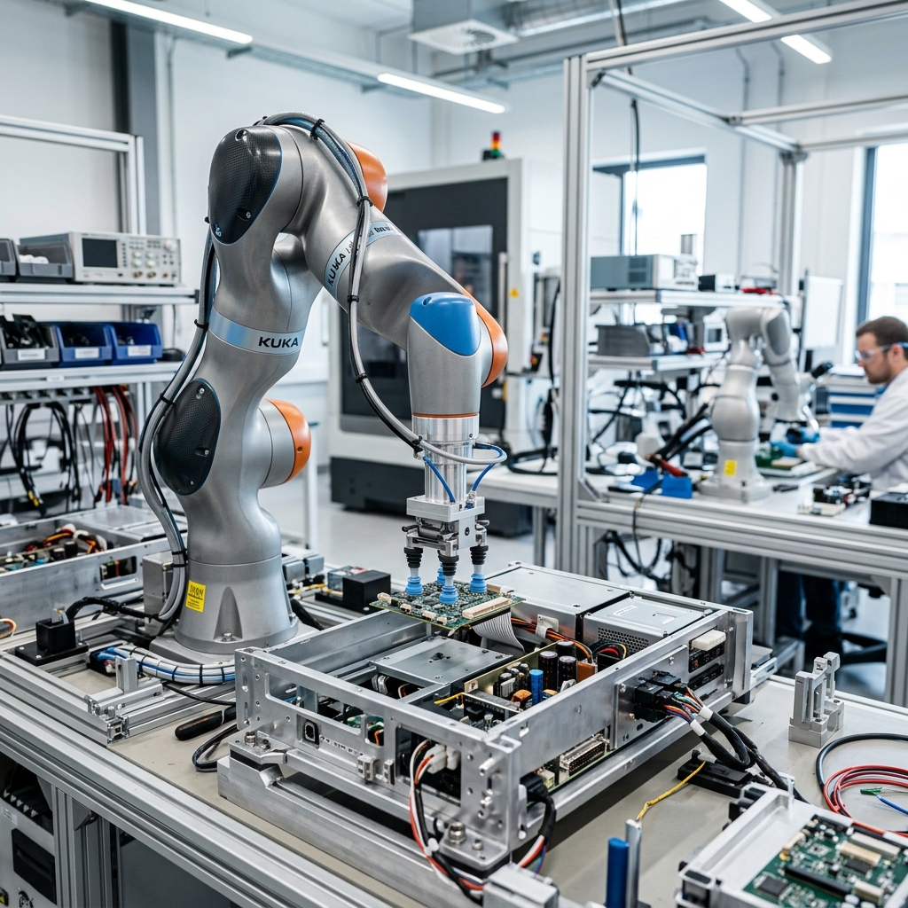 Robotic arm assembly